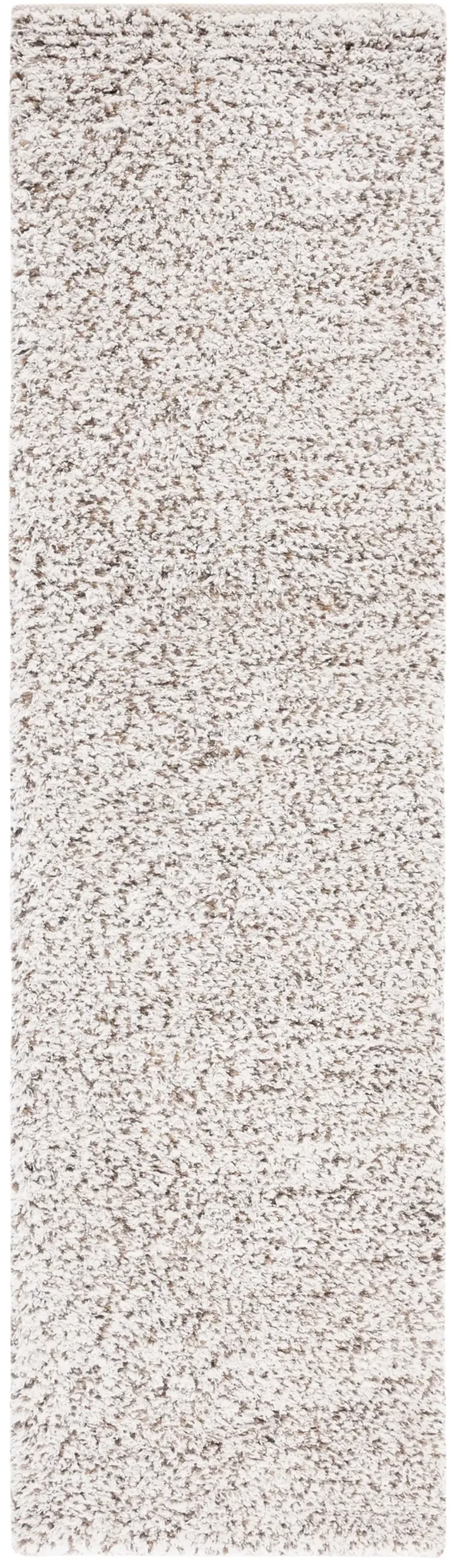 BERBER 101 IVORY  2'-3' x 8' Runner Rug