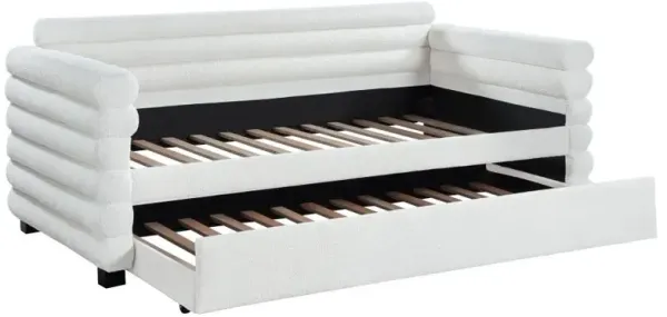 Patricia Upholstered Day Bed with Trundle