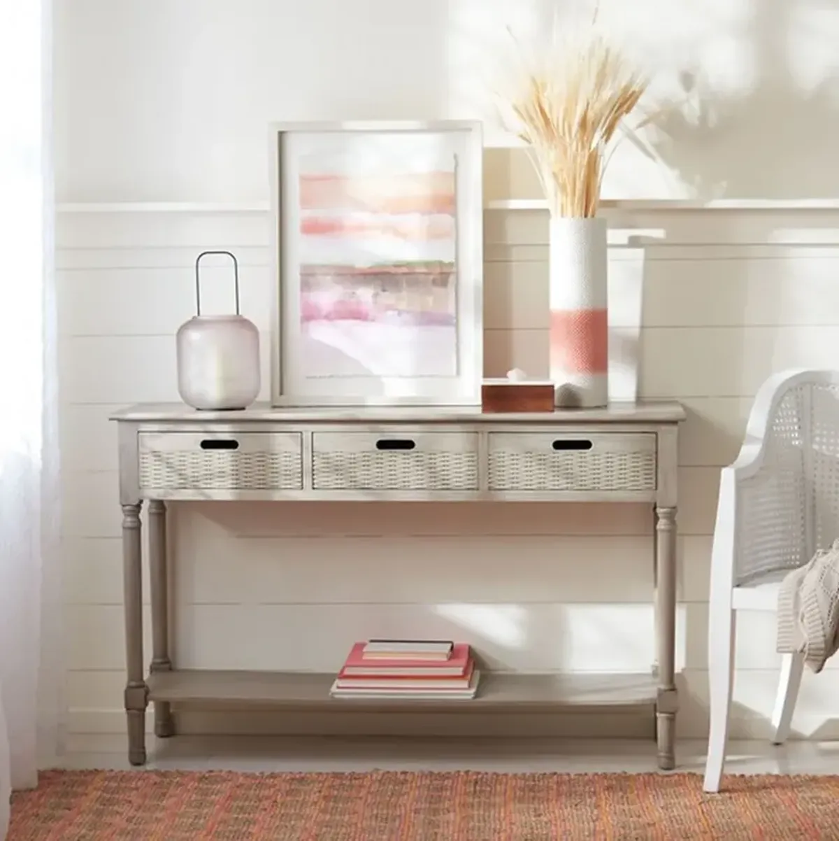 LANDERS 3 DRAWER CONSOLE