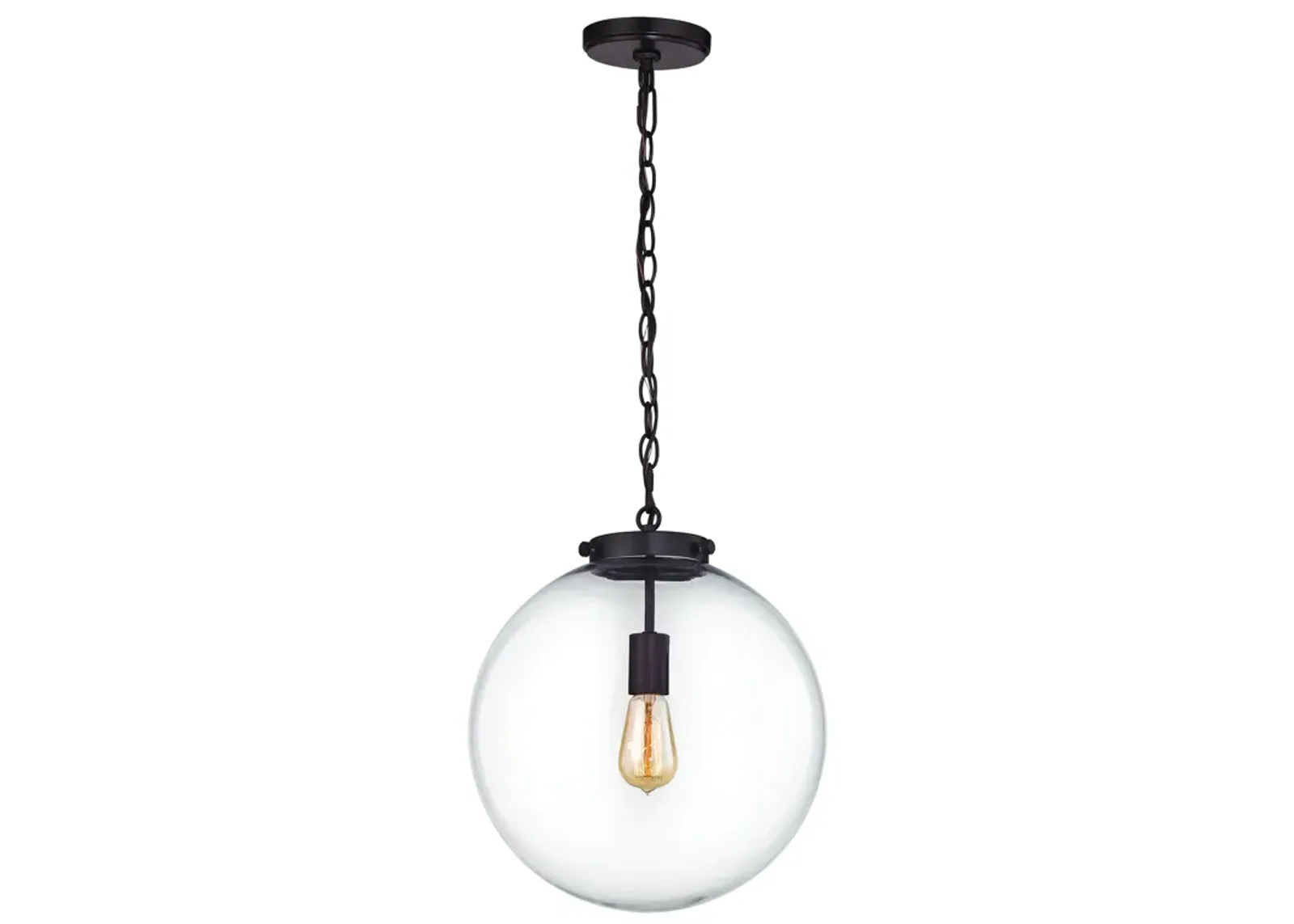 Gramercy 14" Wide 1-Light Pendant - Oil Rubbed Bronze