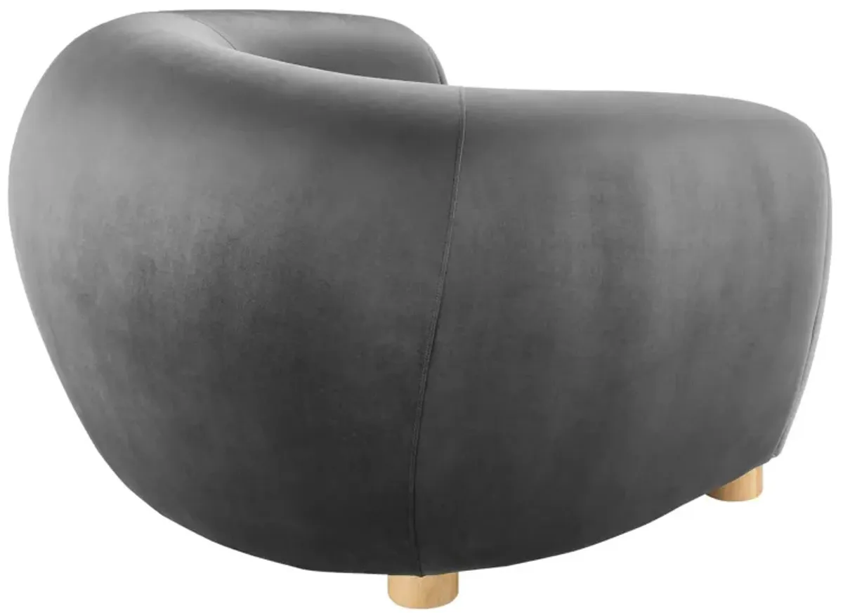 Abundant Performance Velvet Armchair