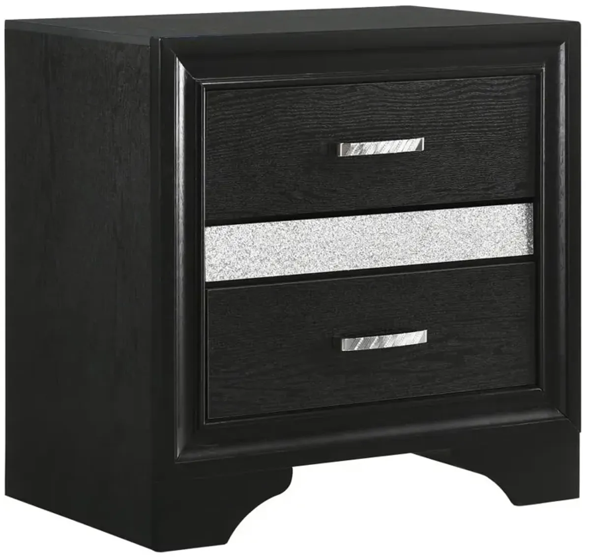 Miranda 4-piece Full Storage Bedroom Set Black