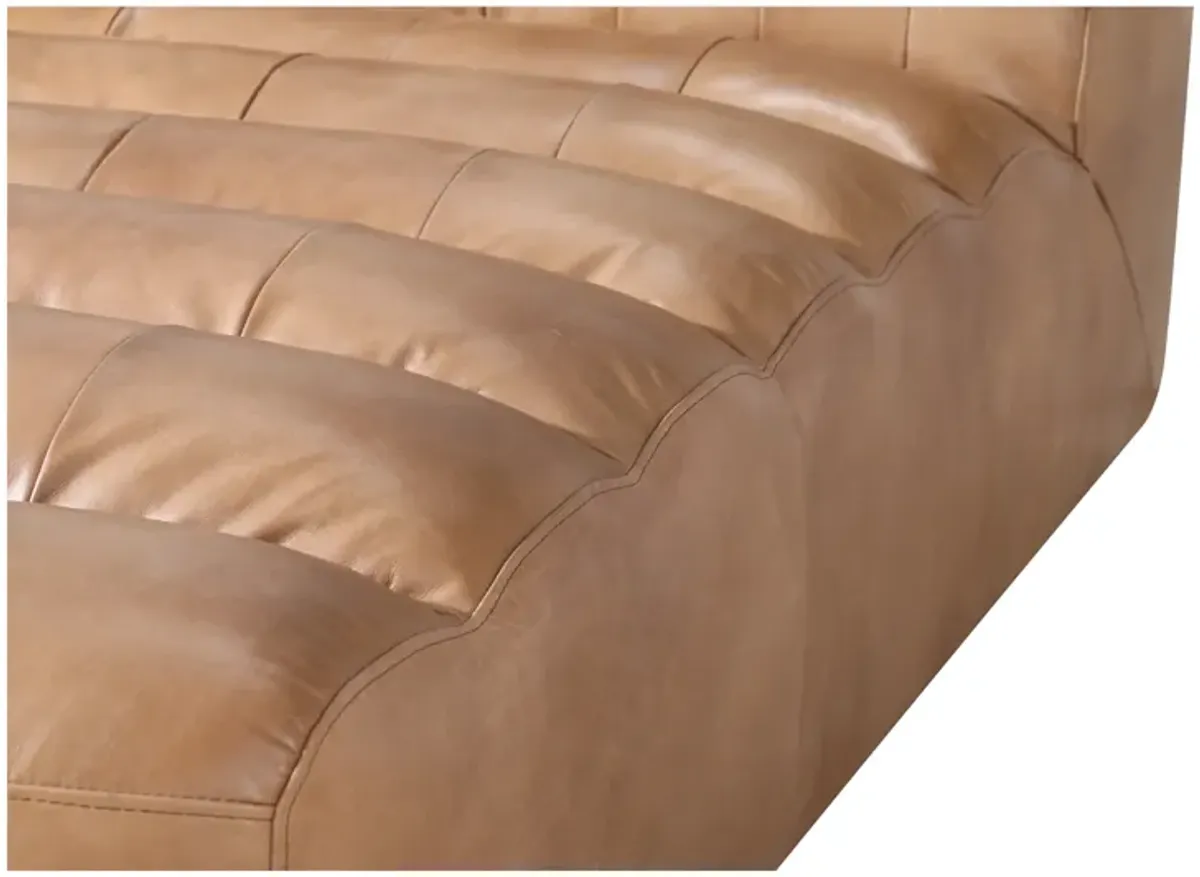 Ramsay Leather Chaise