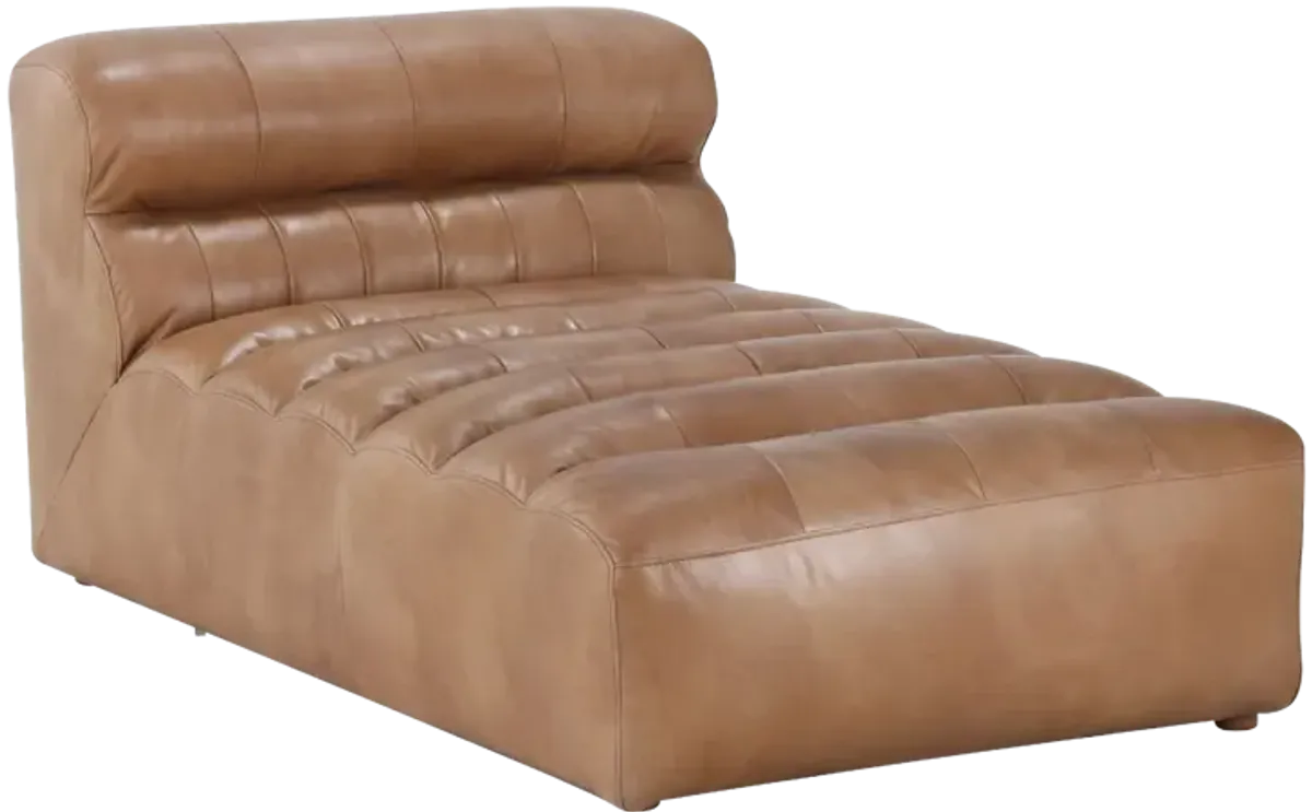 Ramsay Leather Chaise