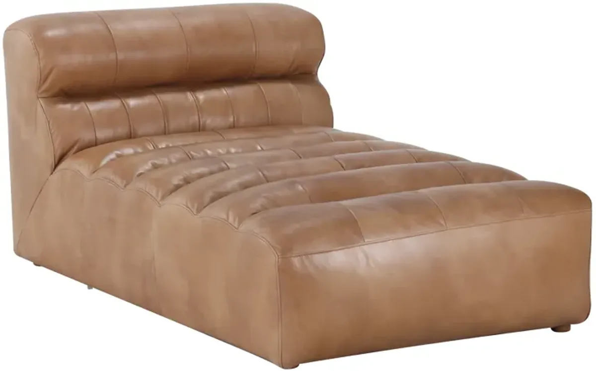 Ramsay Leather Chaise