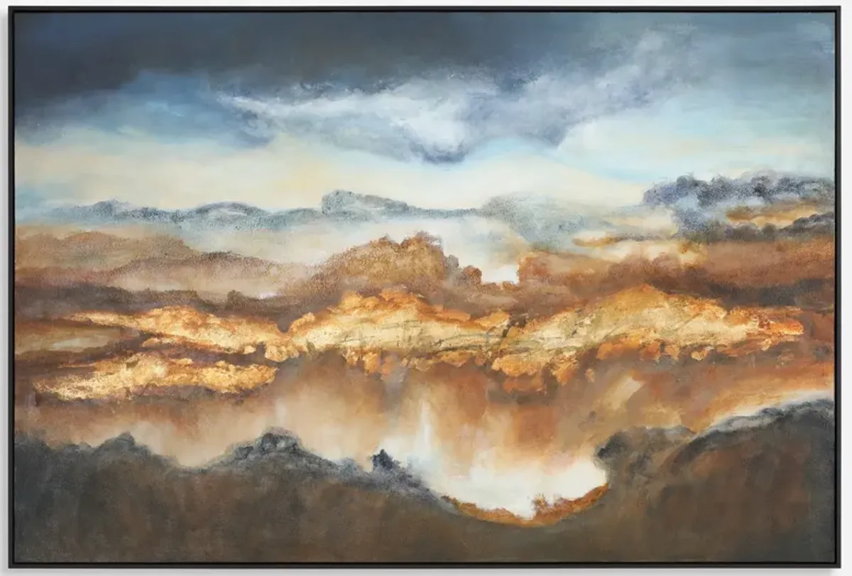 Valley Of Light Landscape Art