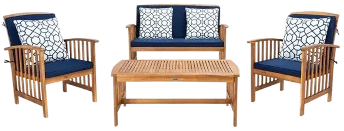 ROCKLIN 4 PC OUTDOOR SET