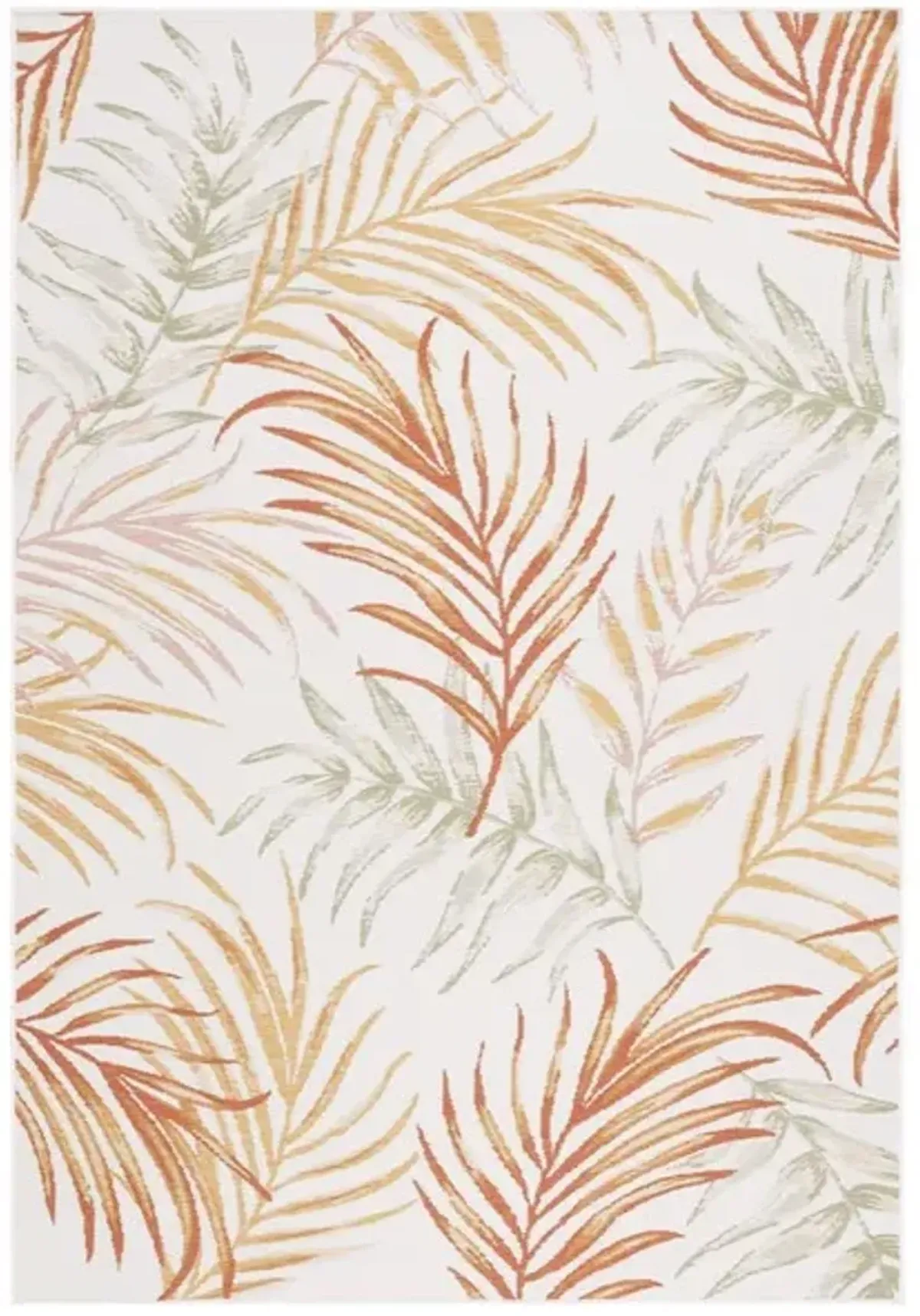 SUNRISE 670 Orange 5'-3' X 7'-7' Medium Rectangle Rug