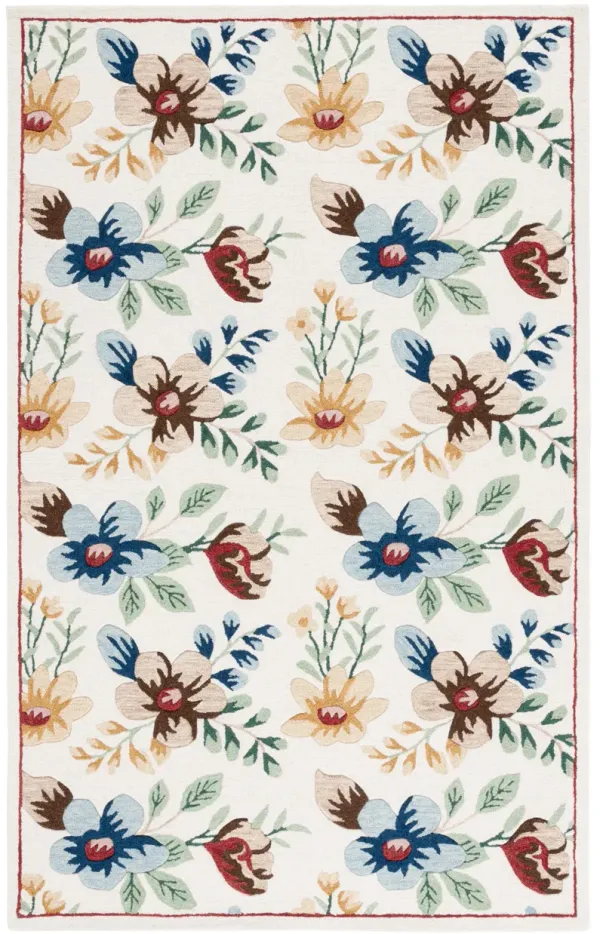 BLOSSOM Hand Tufted 5' x 8' area rug