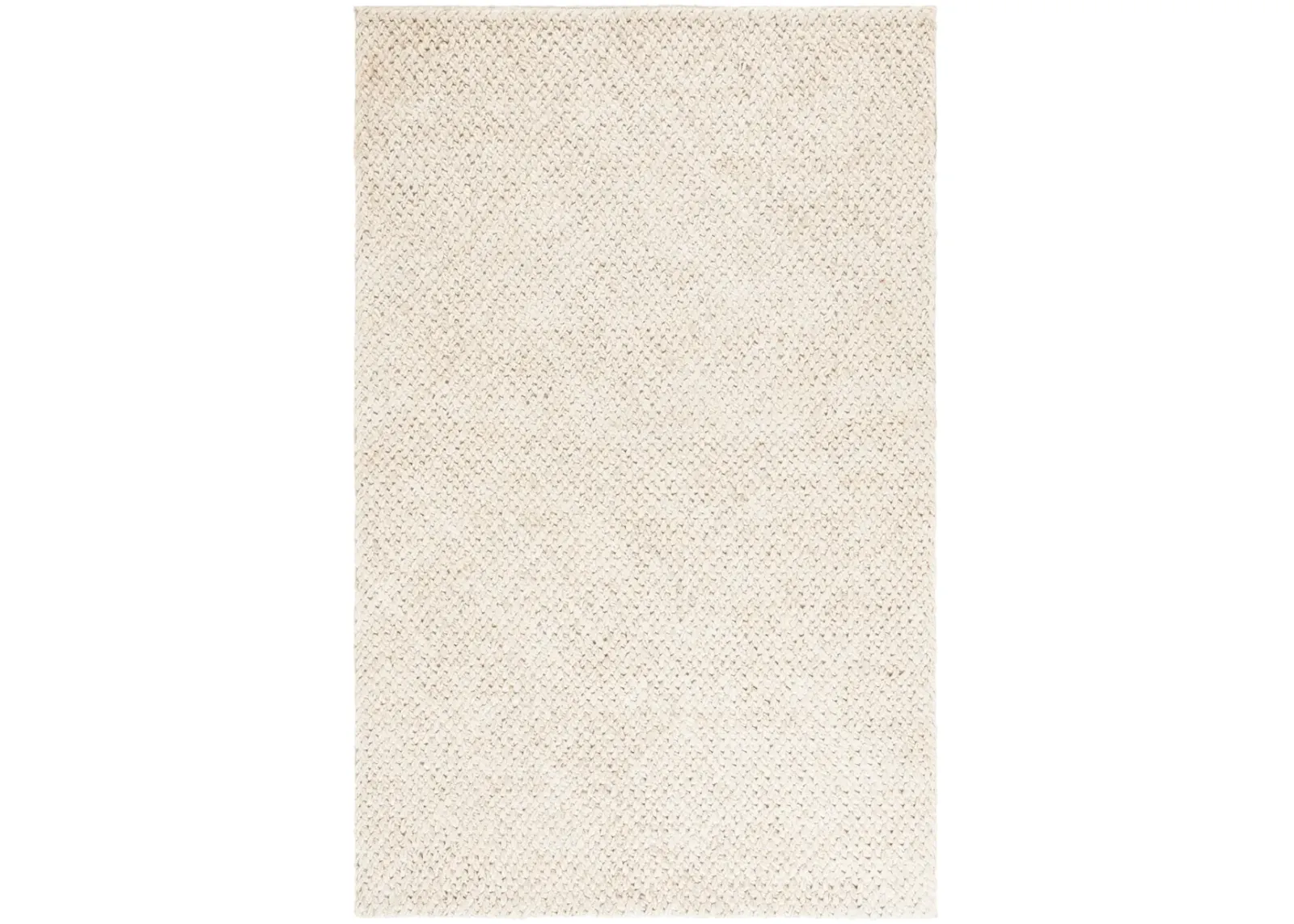 NATURAL FIBER 876 BLEACH  8' x 10' Large Rectangle Rug