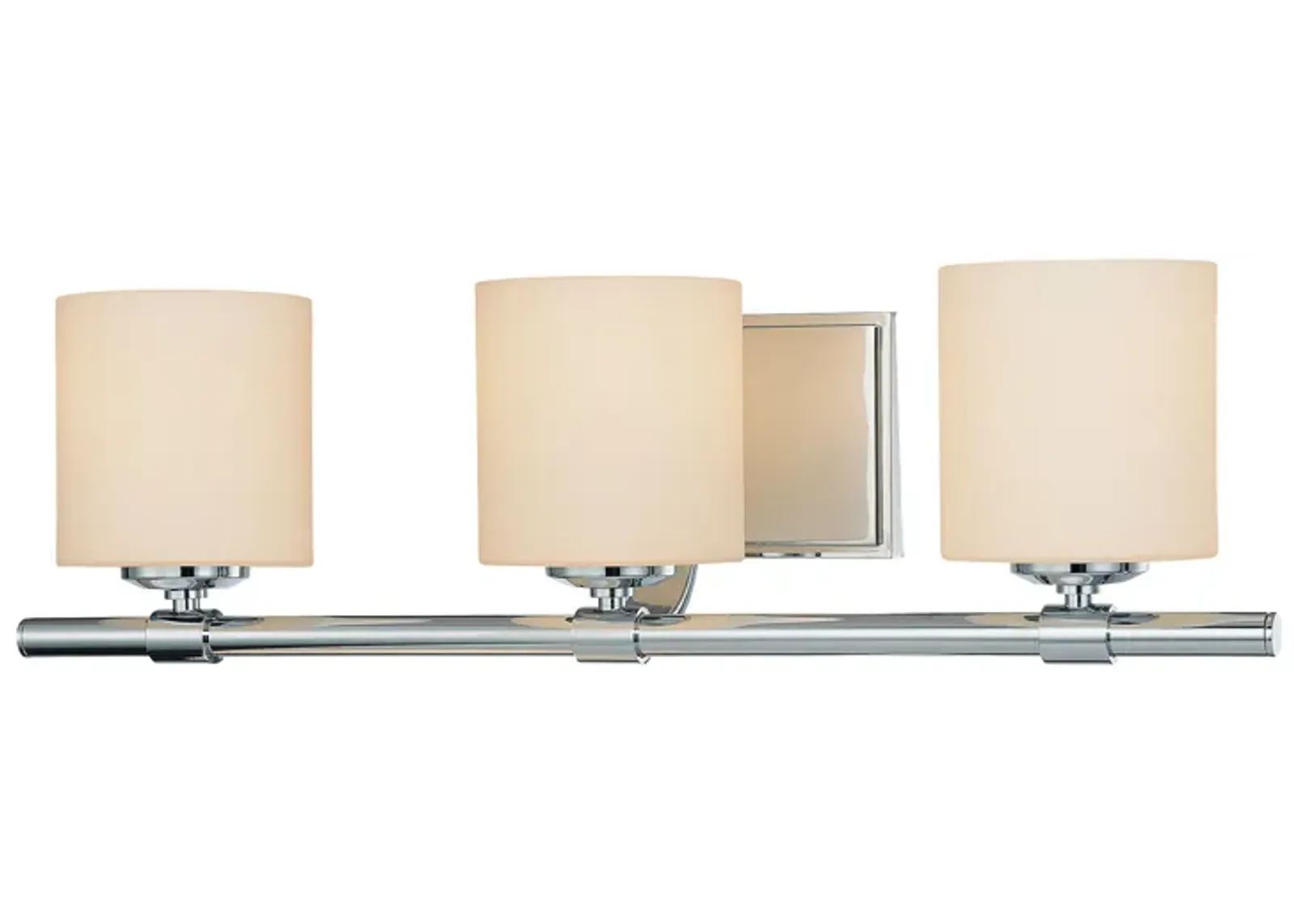 Slide 23.8" Wide 3-Light Vanity Light - Chrome