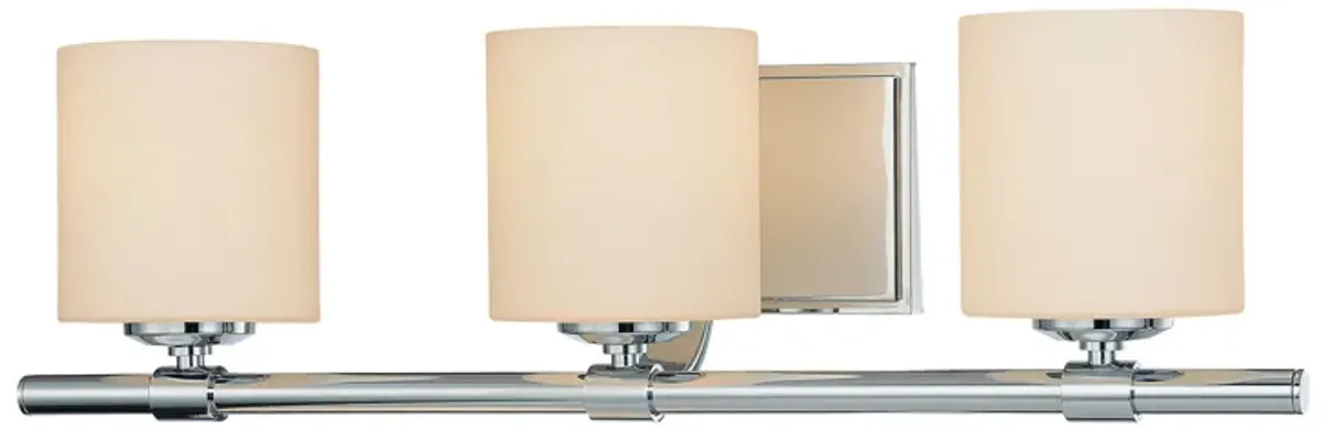 Slide 23.8" Wide 3-Light Vanity Light - Chrome