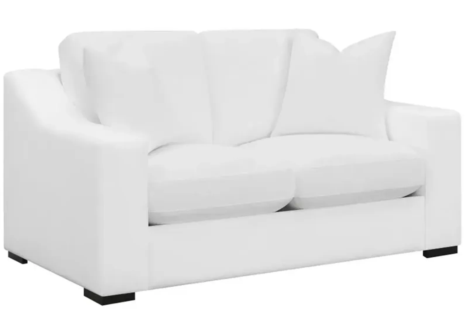 Ashlyn Upholstered Sloped Arms Loveseat