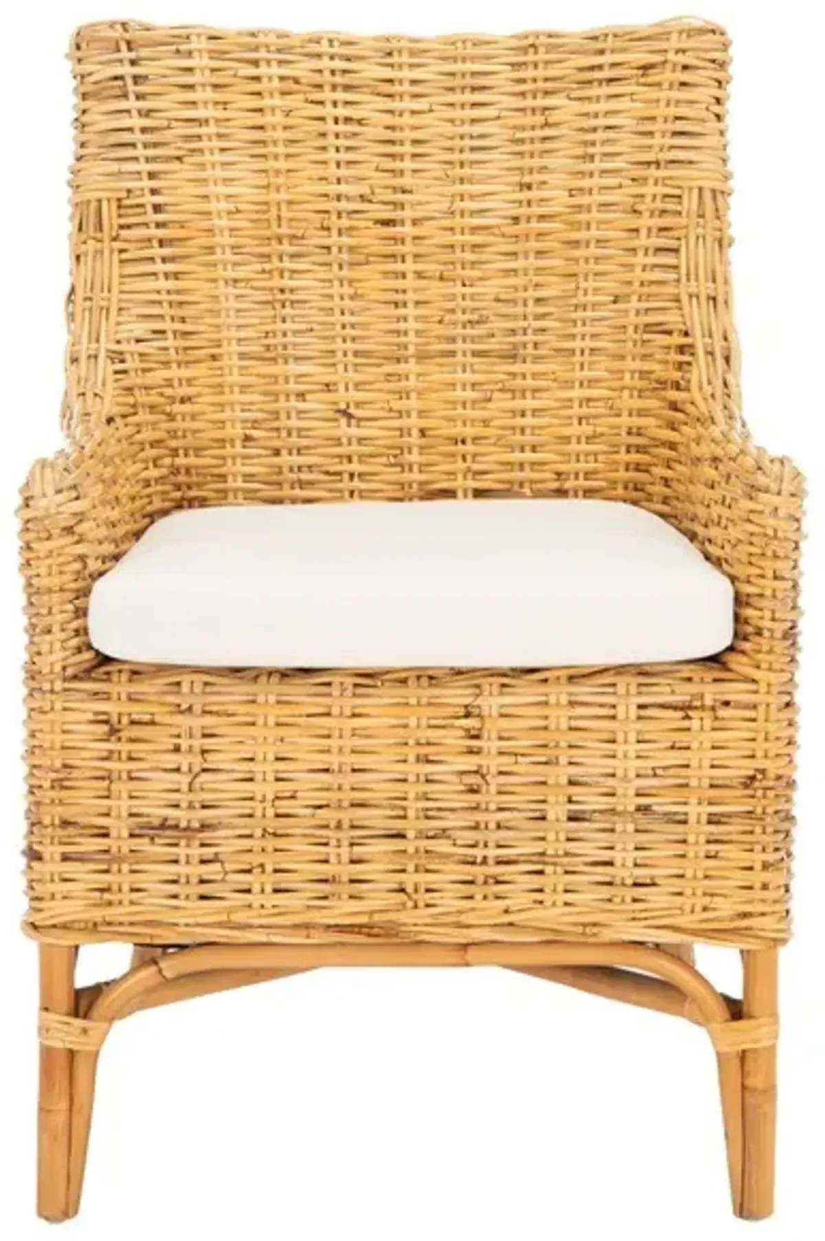 CRISTEN RATTAN ACCENT CHAIR W/ CUSHION