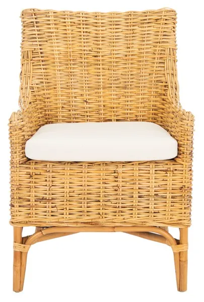 CRISTEN RATTAN ACCENT CHAIR W/ CUSHION