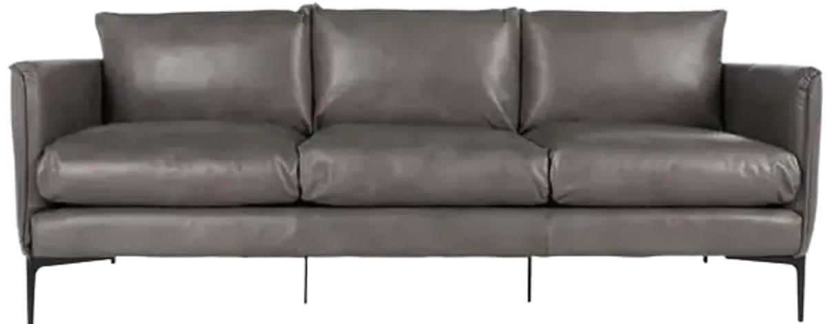 Abigail Leather Sofa 