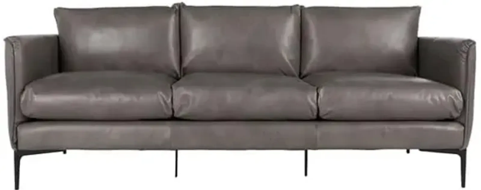 Abigail Leather Sofa 