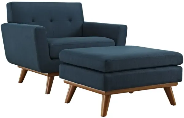 Engage 2 Piece Armchair and Ottoman