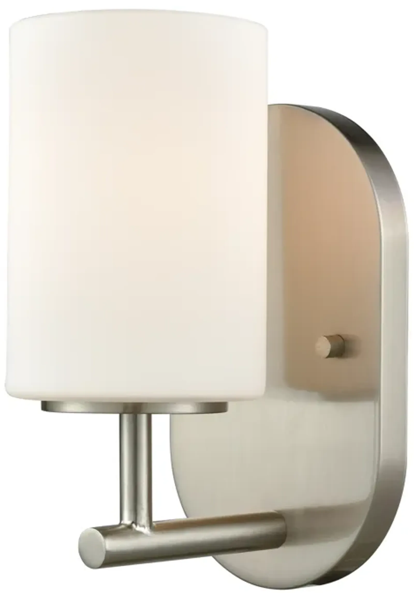 Pemlico 4.5" Wide 1-Light Vanity Light - Satin Nickel