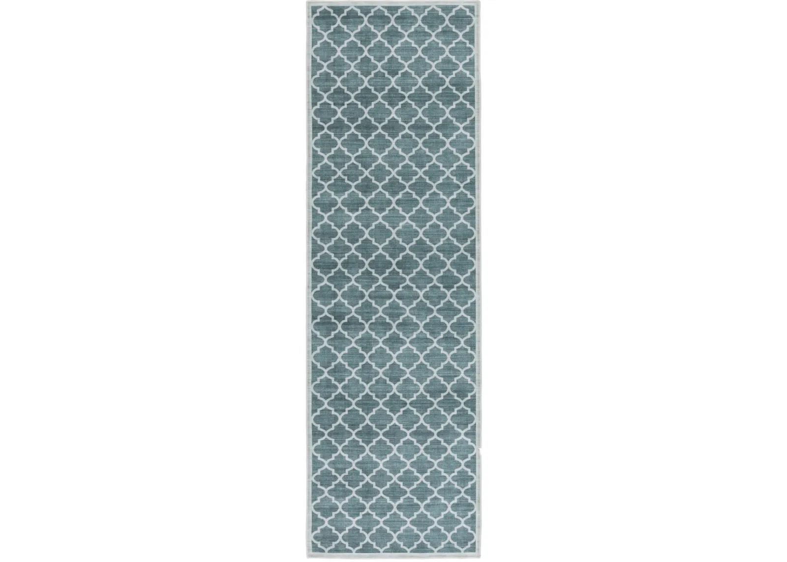 ARIZONA 172 GREEN 2'-6' x 8' Runner Rug