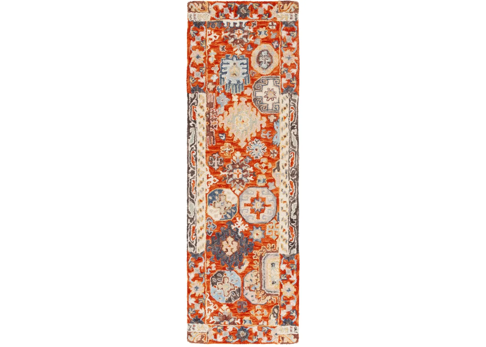 ASPEN 305 RUST  2'-3' x 7' Runner Rug