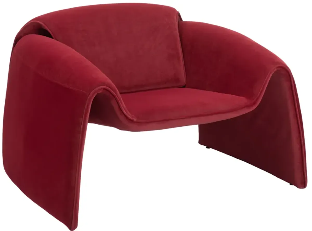 Horten Accent Chair Red