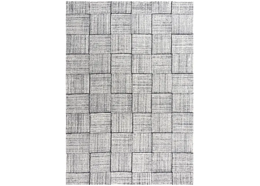 Taylor Charcoal  Wool 7'9" x 9'9" Rectangle Rug