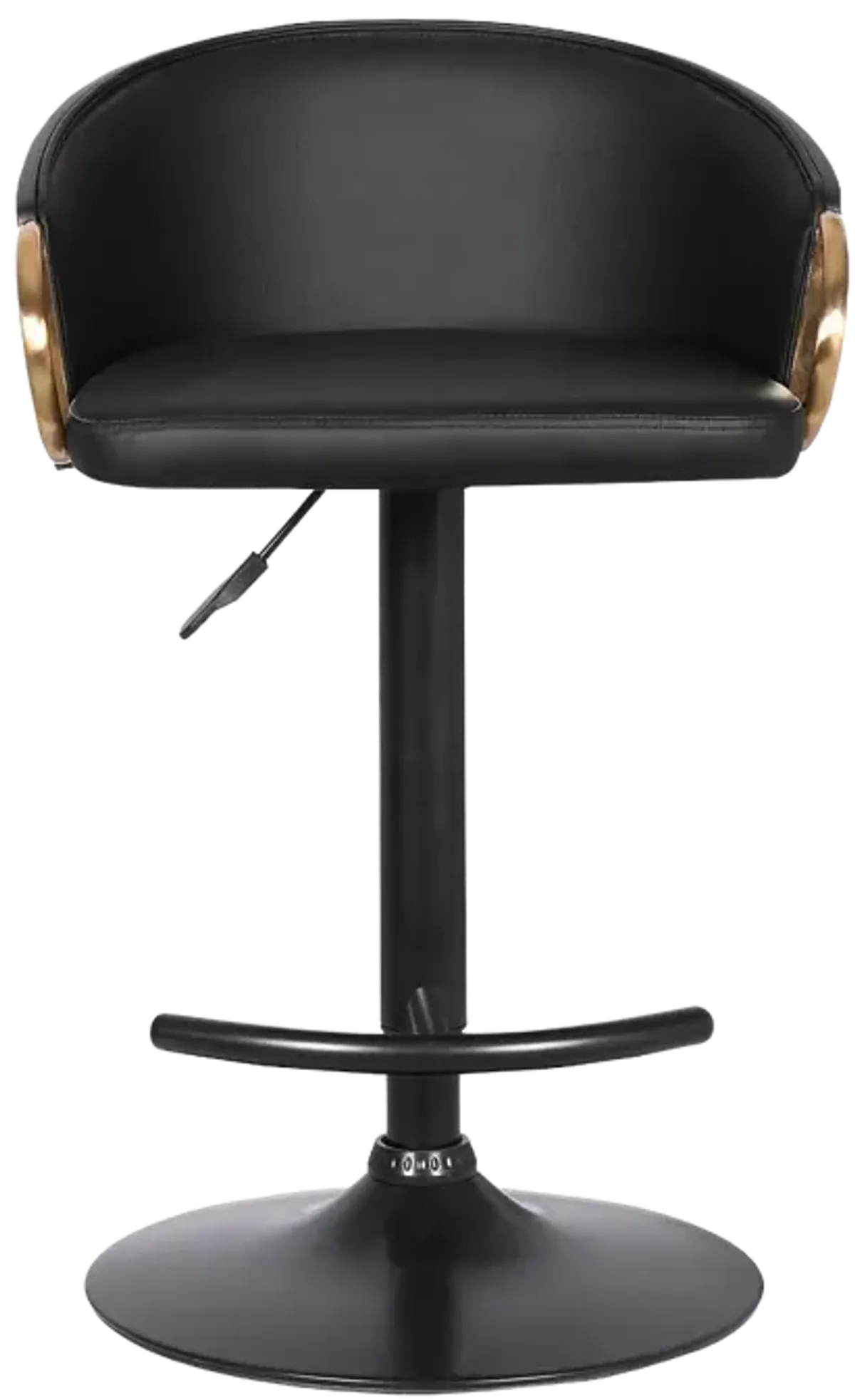 Solstice Faux Leather Swivel Bar Stool 