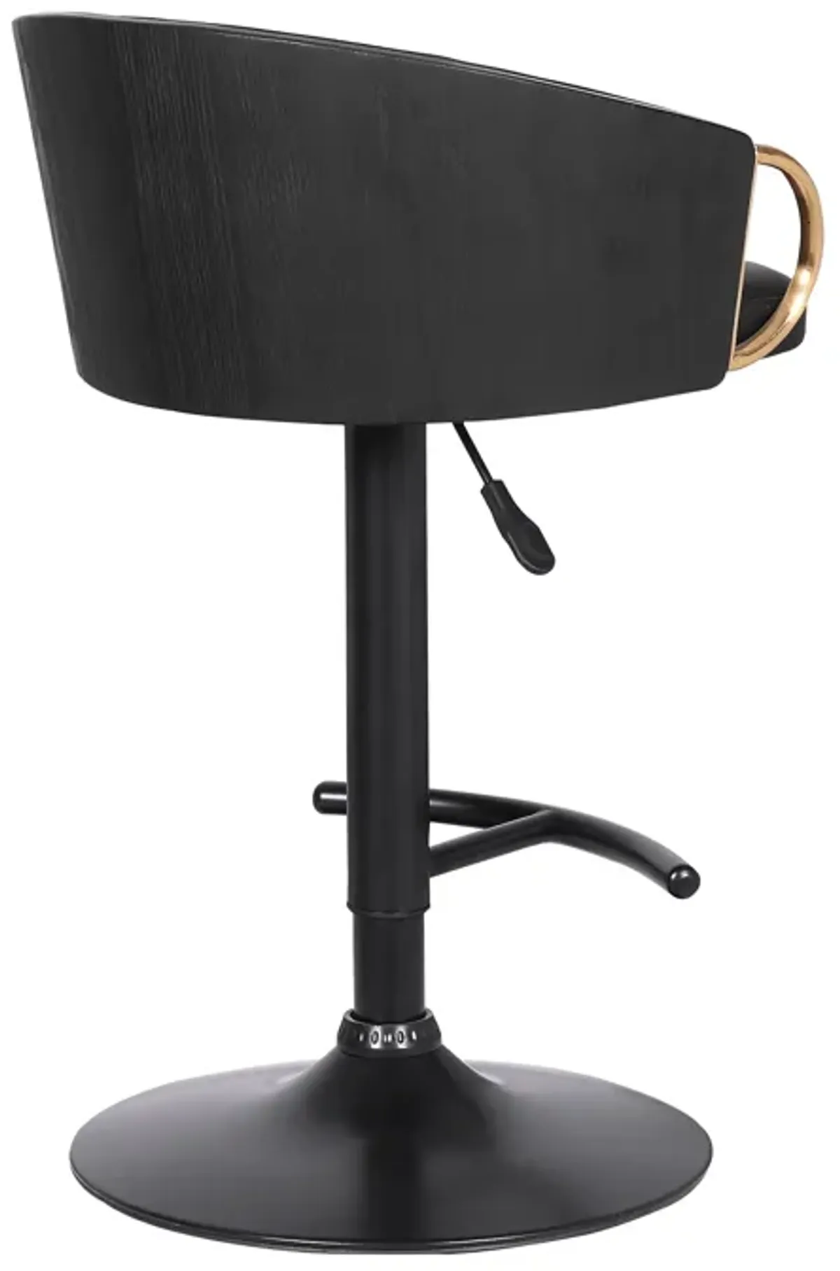 Solstice Faux Leather Swivel Bar Stool 