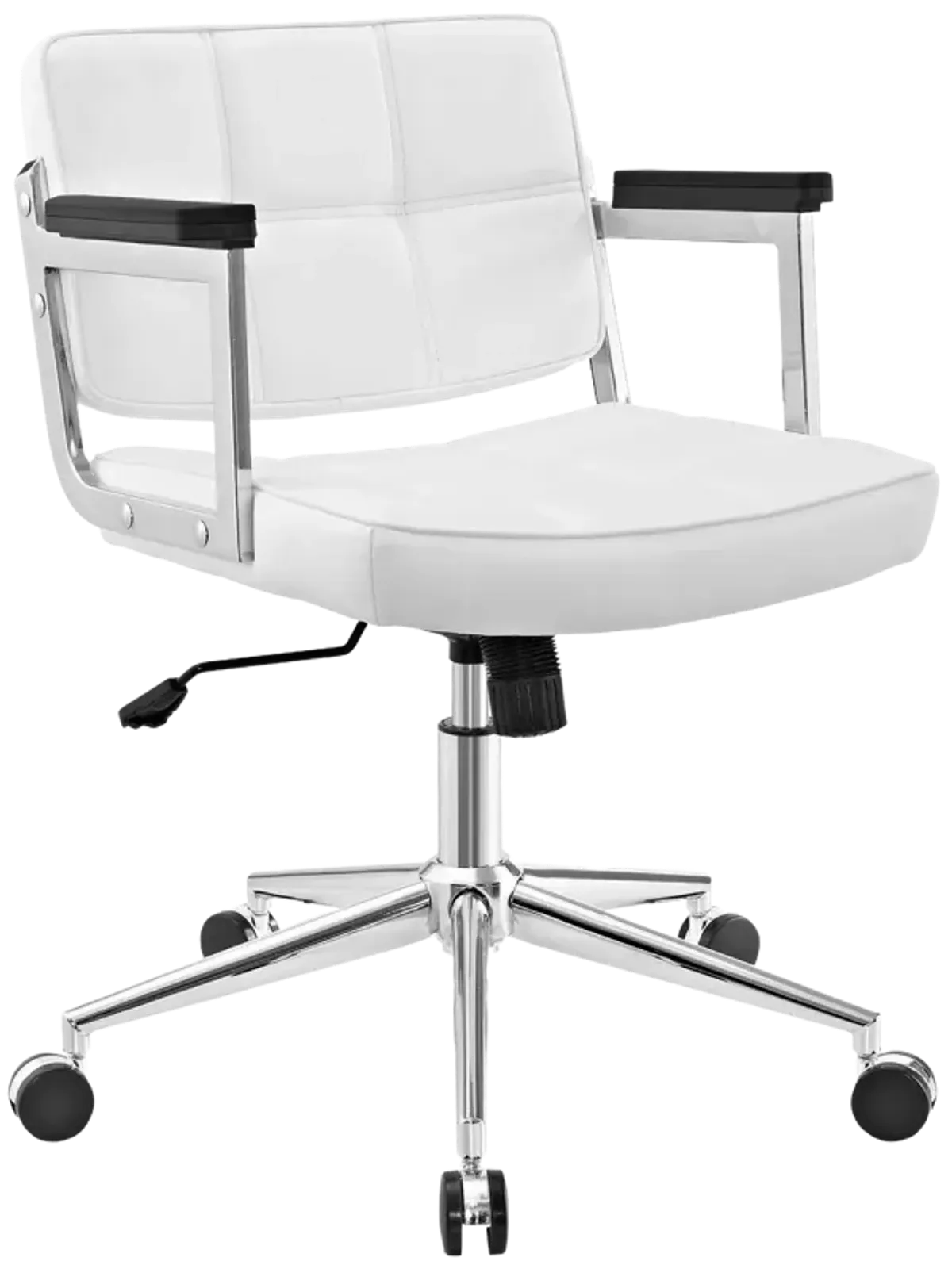 Portray Mid Back Upholstered Vinyl Office Chair