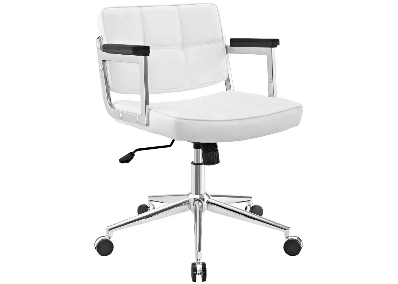 Portray Mid Back Upholstered Vinyl Office Chair