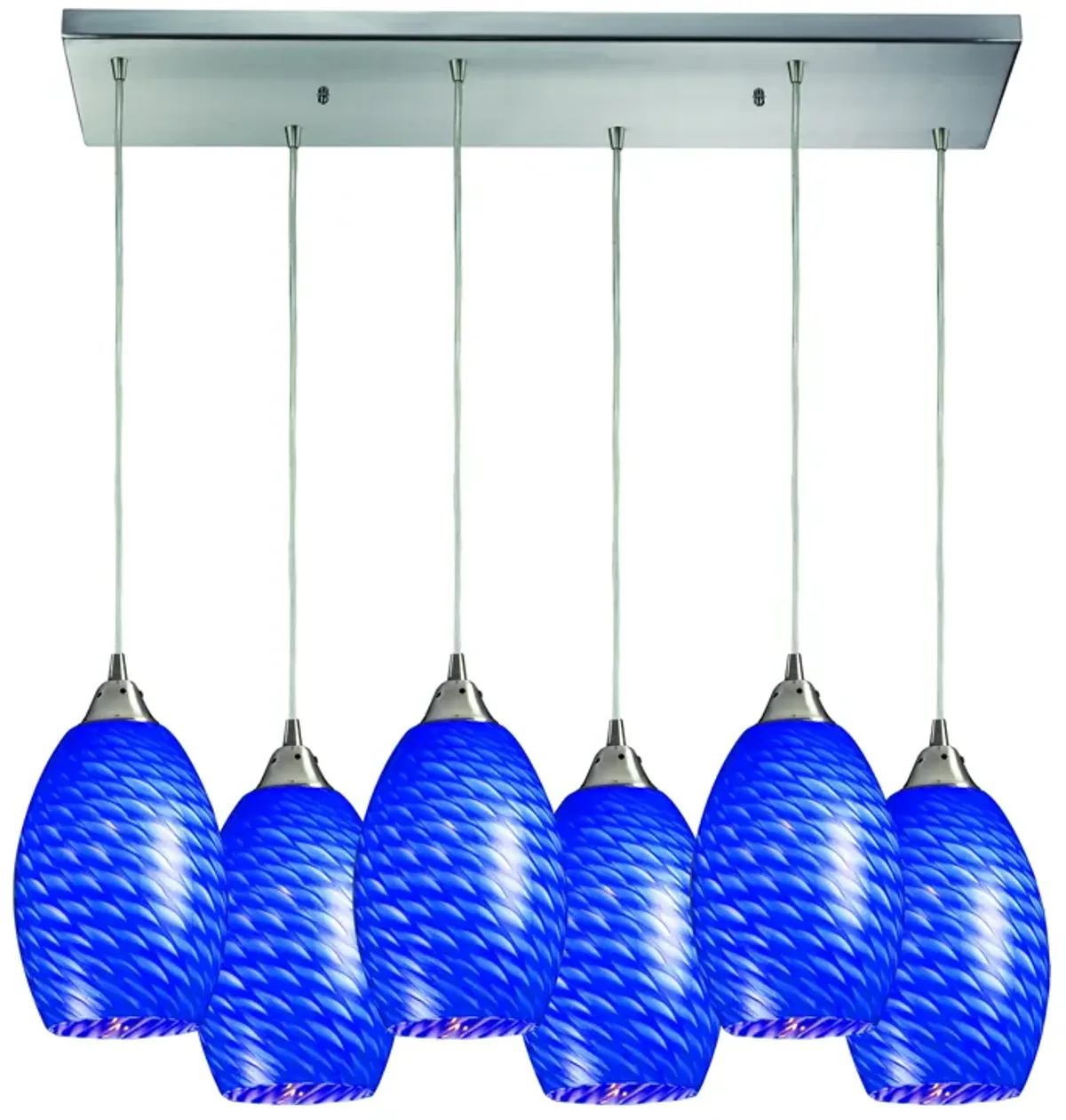 Mulinello Configurable Multi Pendant - Satin Nickel