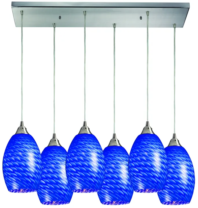 Mulinello Configurable Multi Pendant - Satin Nickel