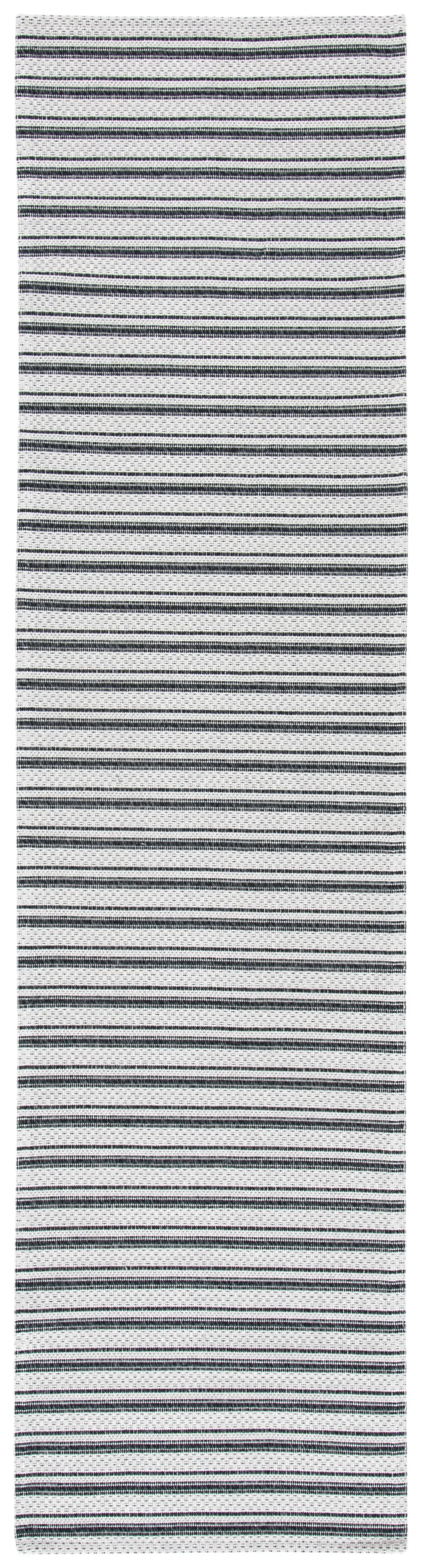 AUGUSTINE 419 BLACK  2' x 8' Runner Rug