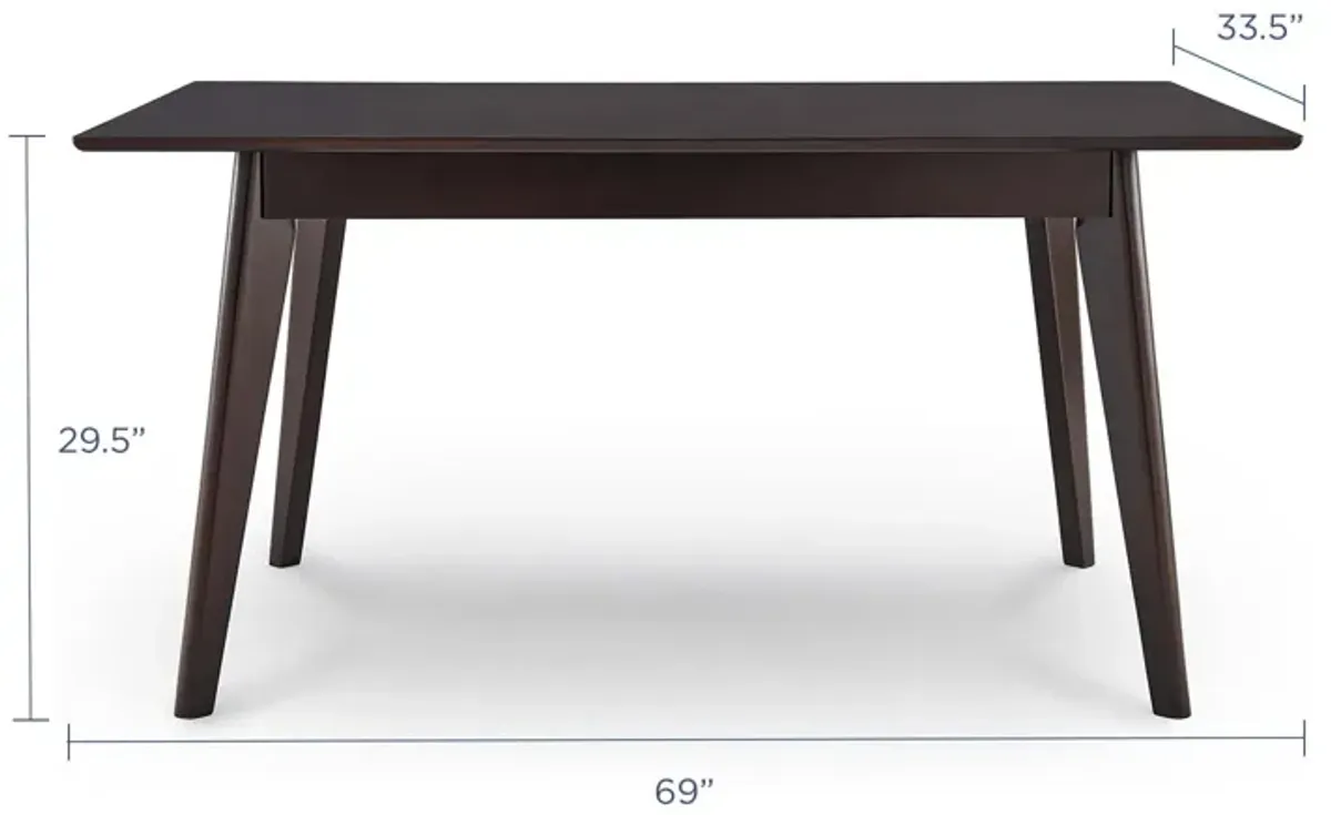 Oracle 69" Rectangle Dining Table