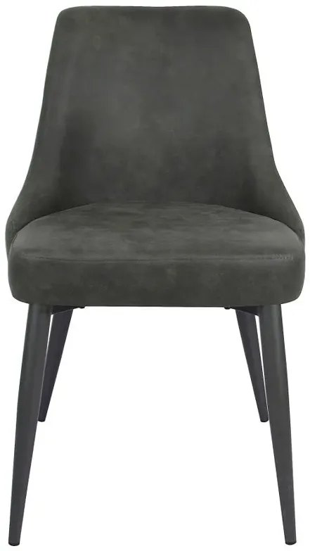 Cosmo Upholstered Curved Back Side Chairs (Set of 2)