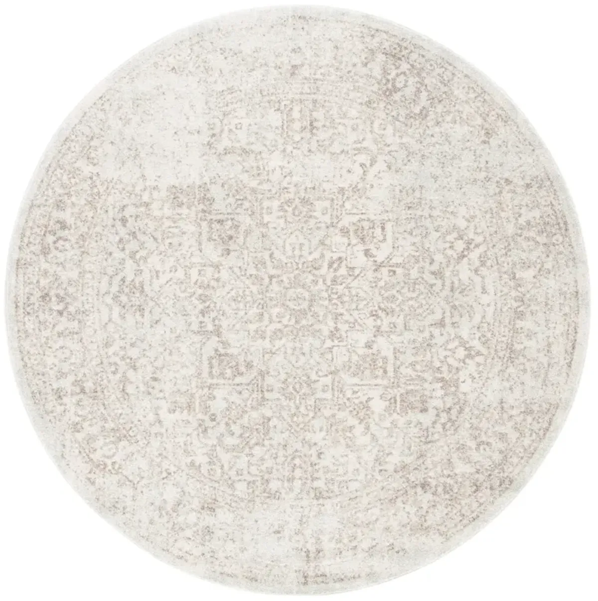 EVOKE 256 IVORY  5'-3' x 5'-3' Round Round Rug