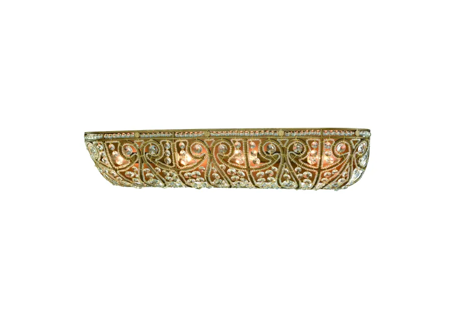 Elizabethan 27" Wide 4-Light Vanity Light - Dark Bronze