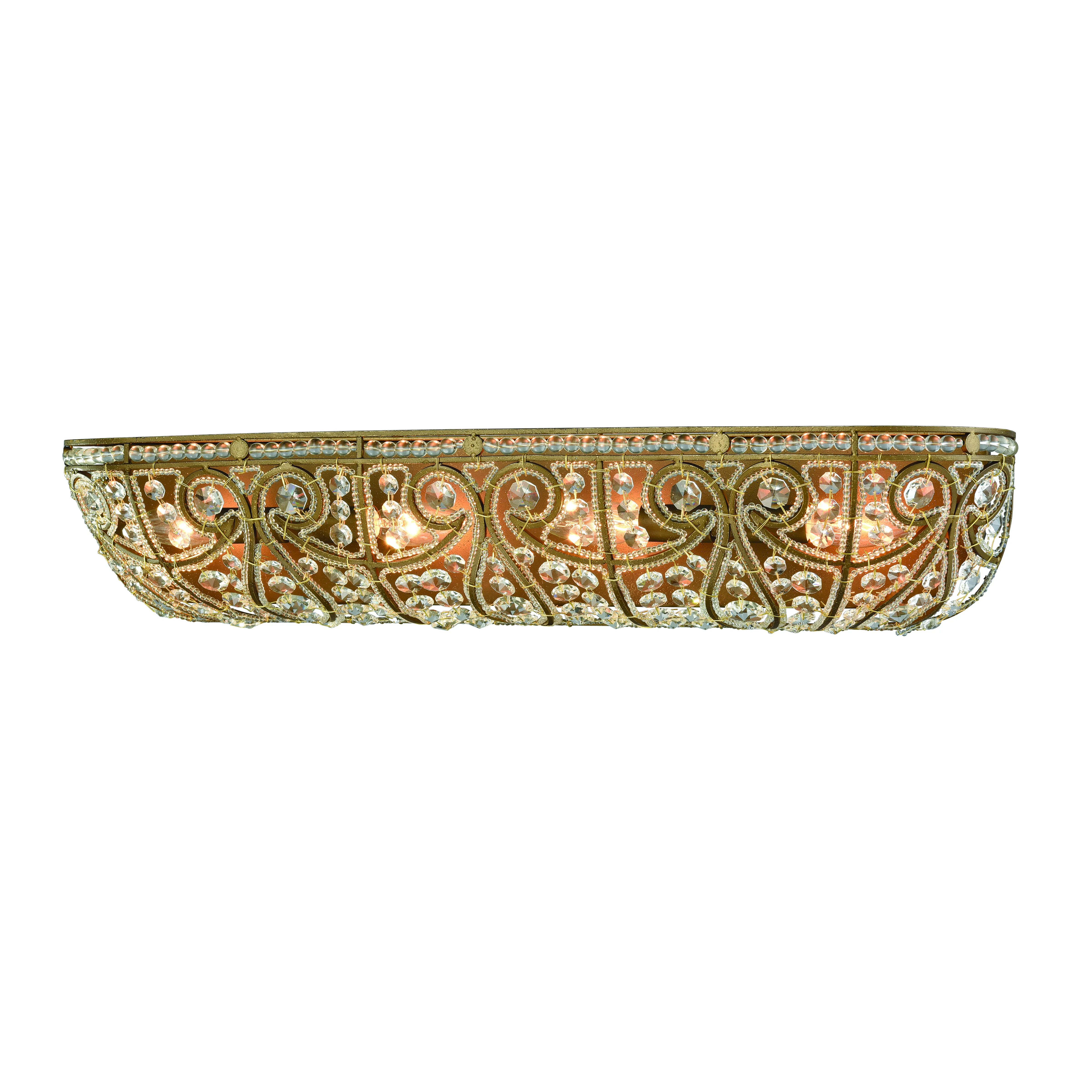 Elizabethan 27" Wide 4-Light Vanity Light - Dark Bronze