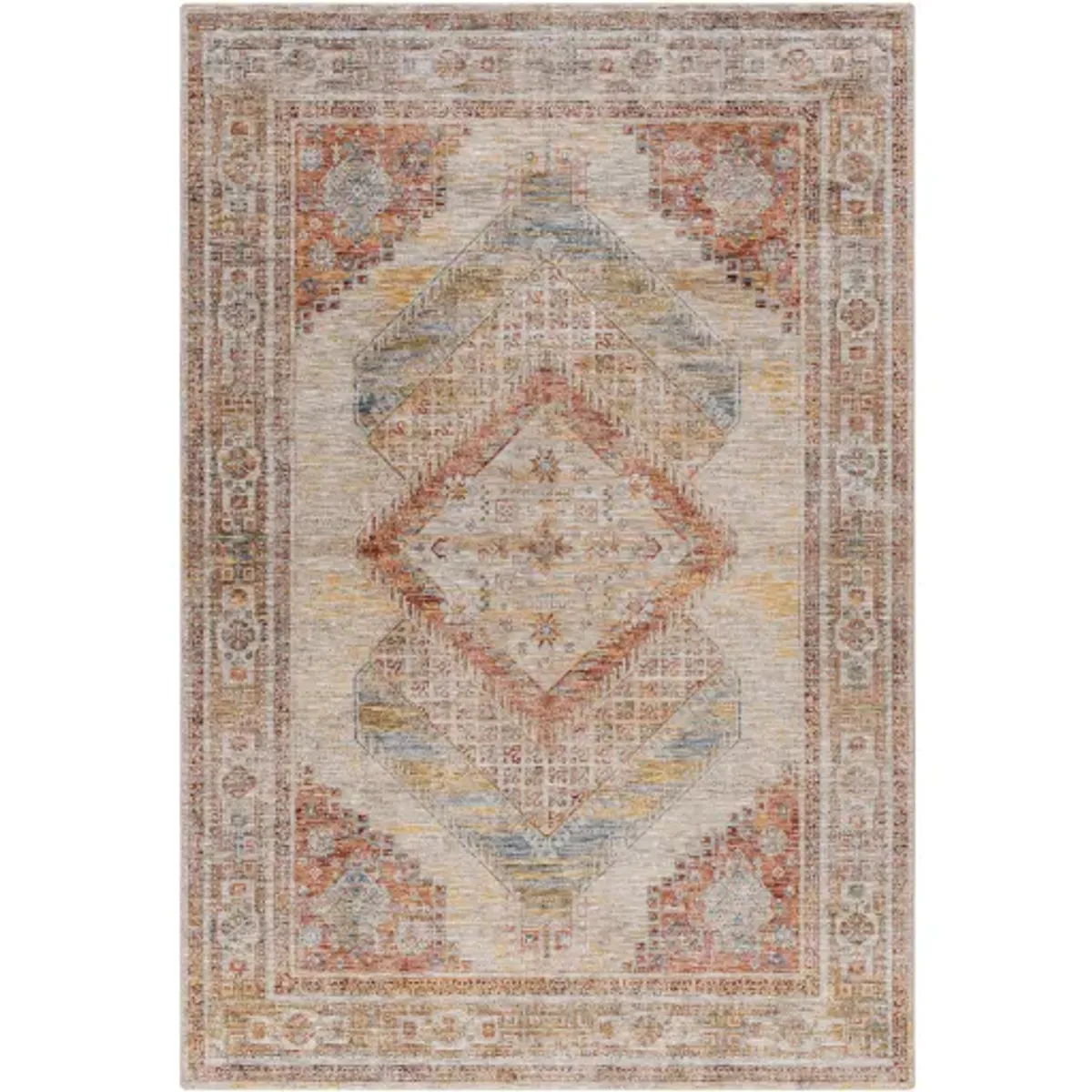 Naila IAL-2303 2' x 2'11" Machine Woven Rug