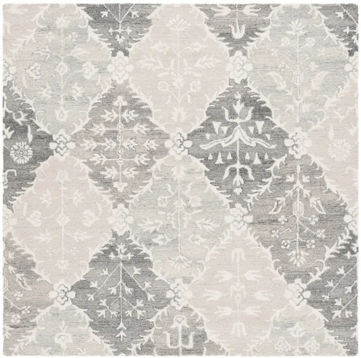 EBONY Hand Tufted 6' x 6' Square area rug