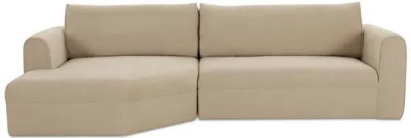 Madrid Left Sectional Cool Beige