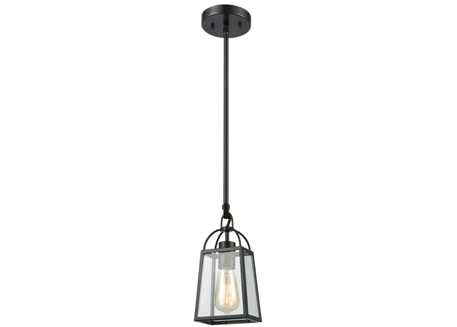 Barnside 5" Wide 1-Light Mini Pendant - Oil Rubbed Bronze