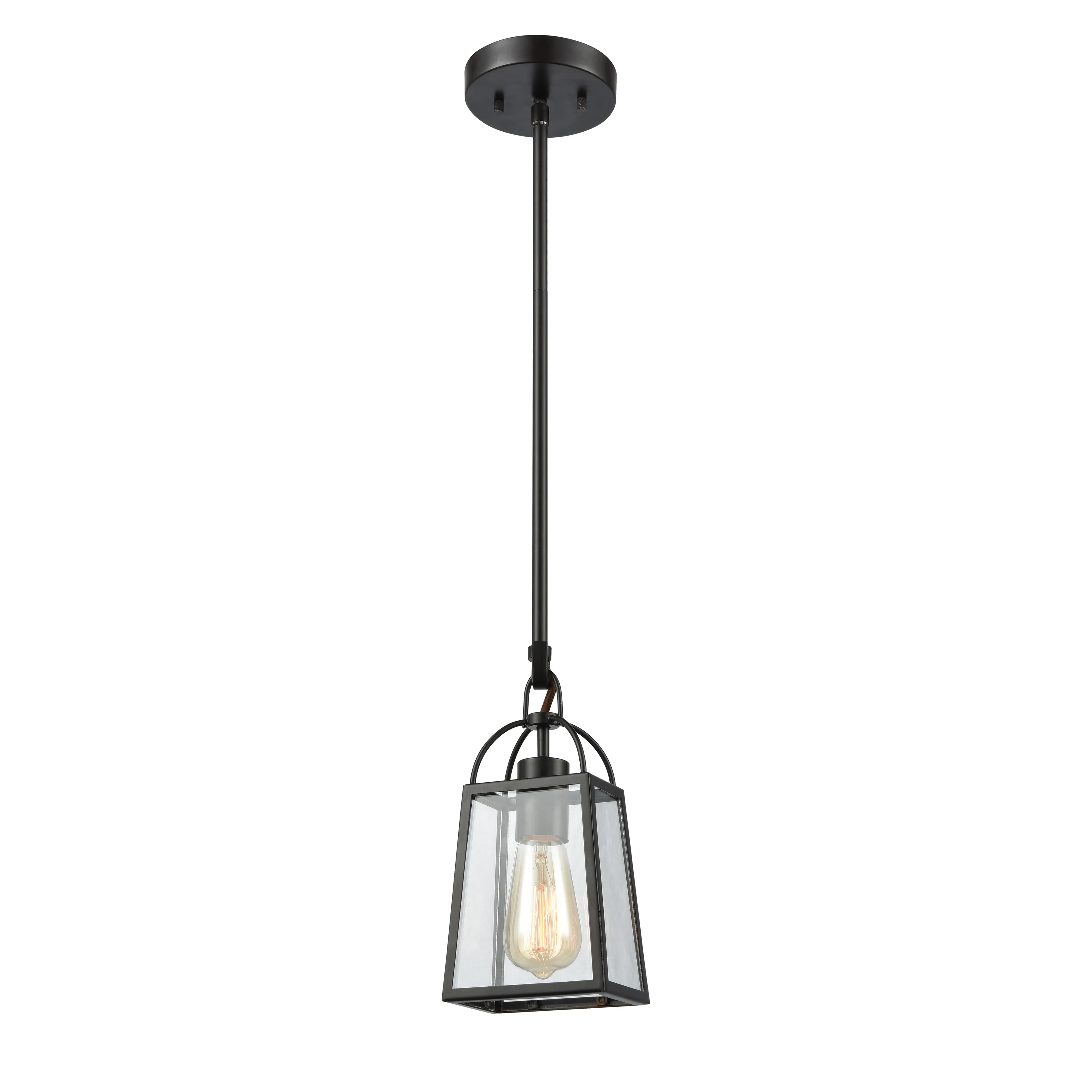 Barnside 5" Wide 1-Light Mini Pendant - Oil Rubbed Bronze