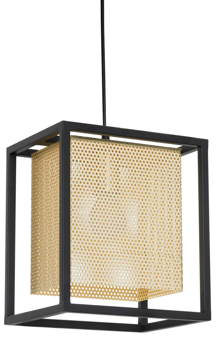 Yves Ceiling Lamp Gold & Black