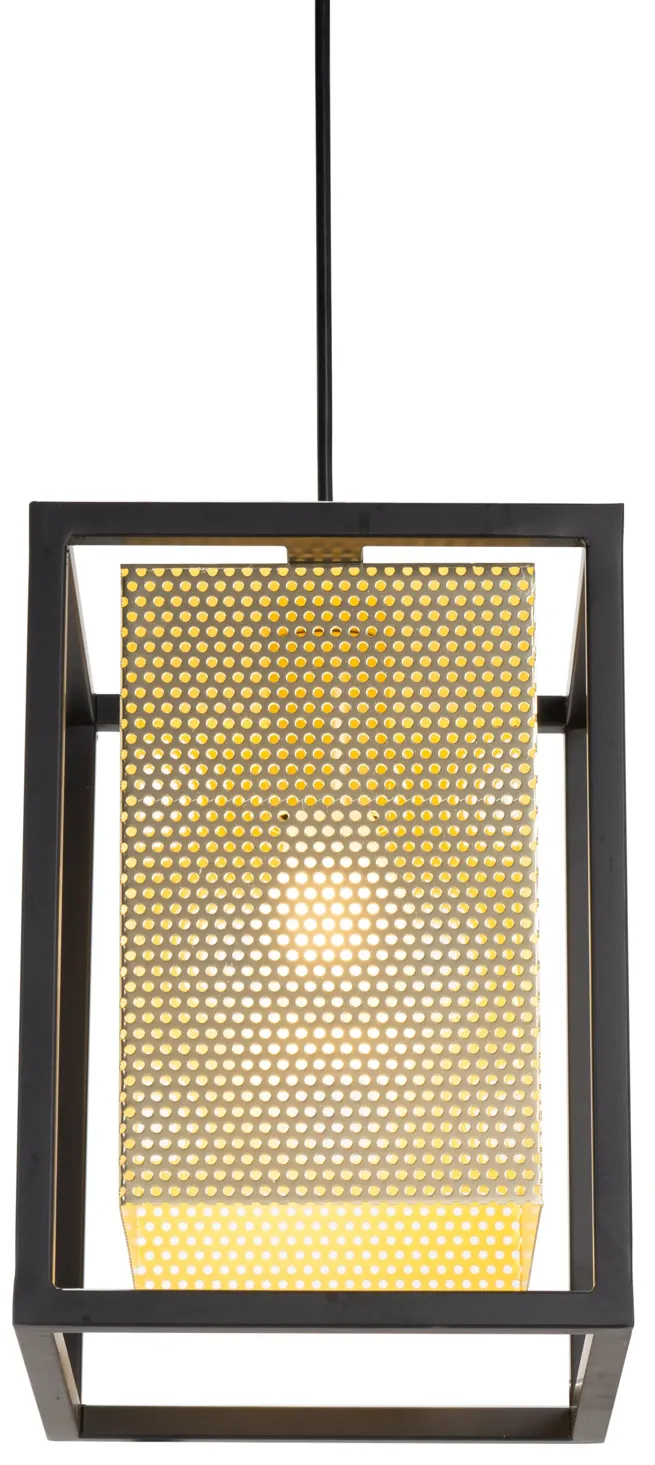 Yves Ceiling Lamp Gold & Black