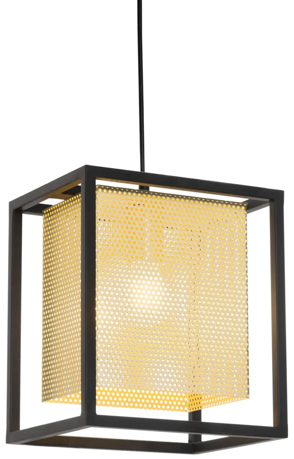 Yves Ceiling Lamp Gold & Black