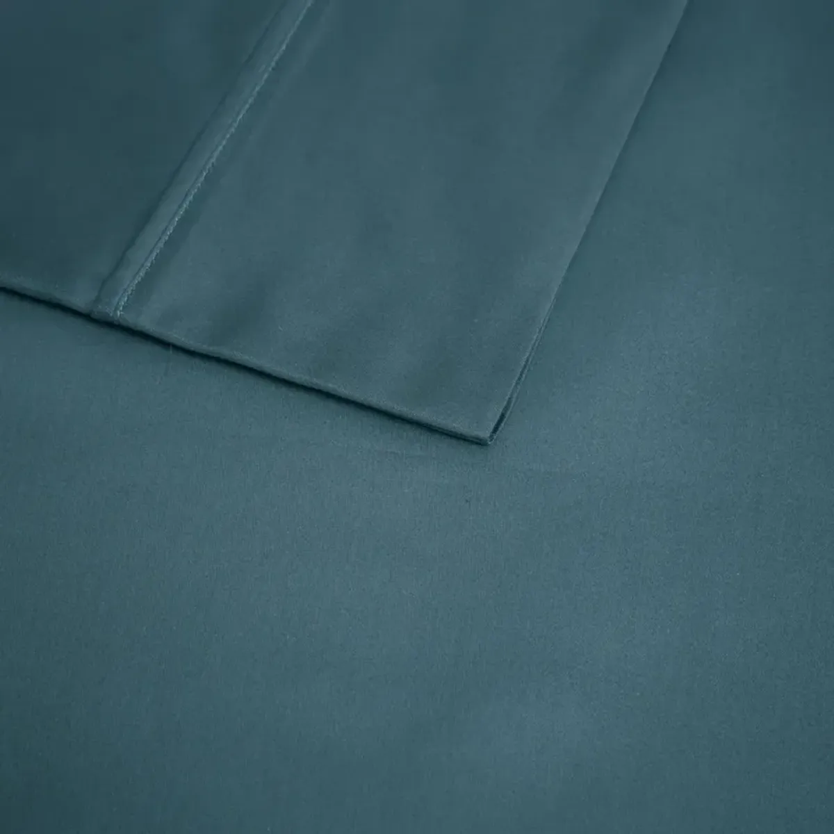 Beautyrest 600 Thread Count Teal Cooling Cotton Blend 4 PC Sheet Set