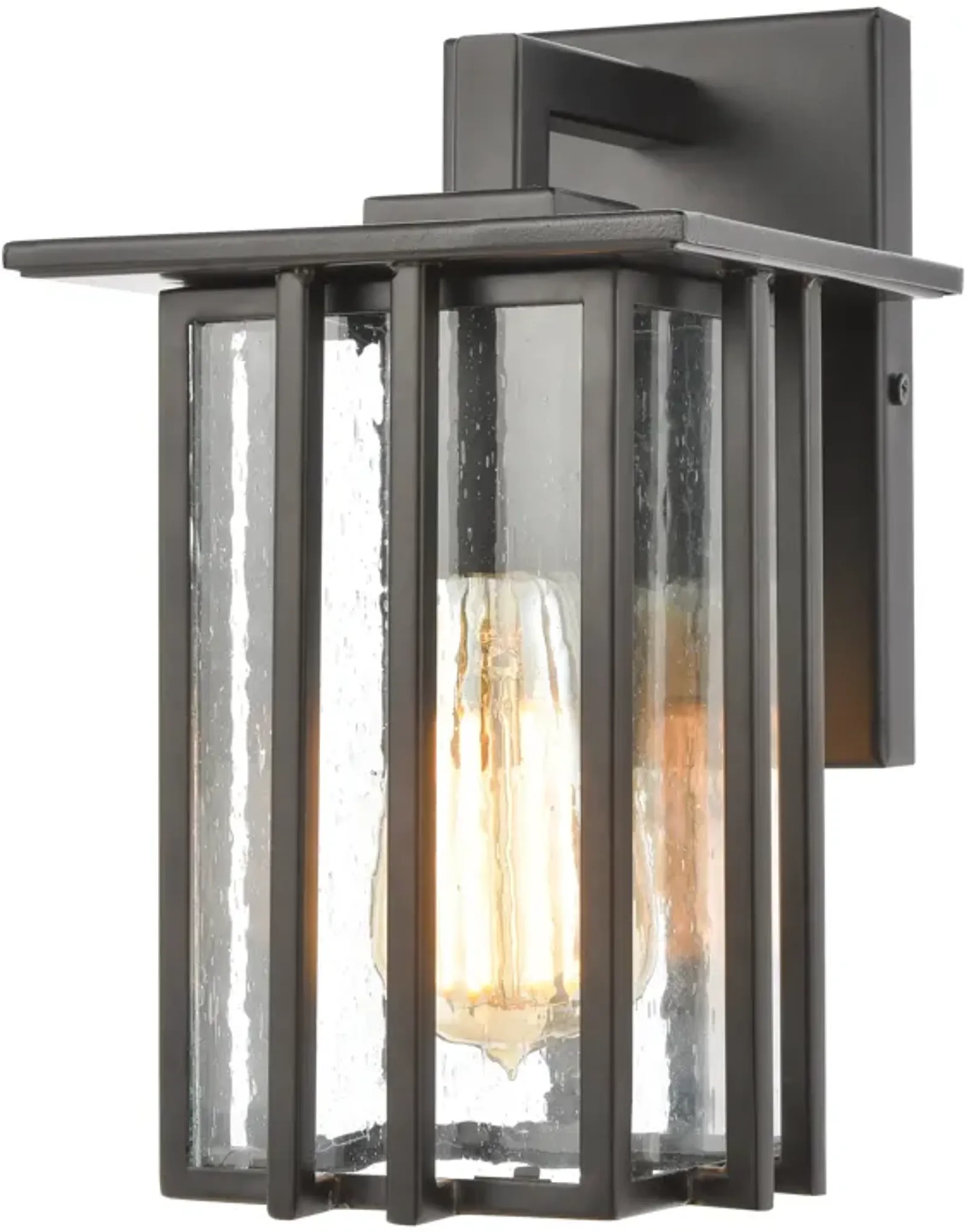 Radnor 10" High 1-Light Outdoor Sconce - Matte Black