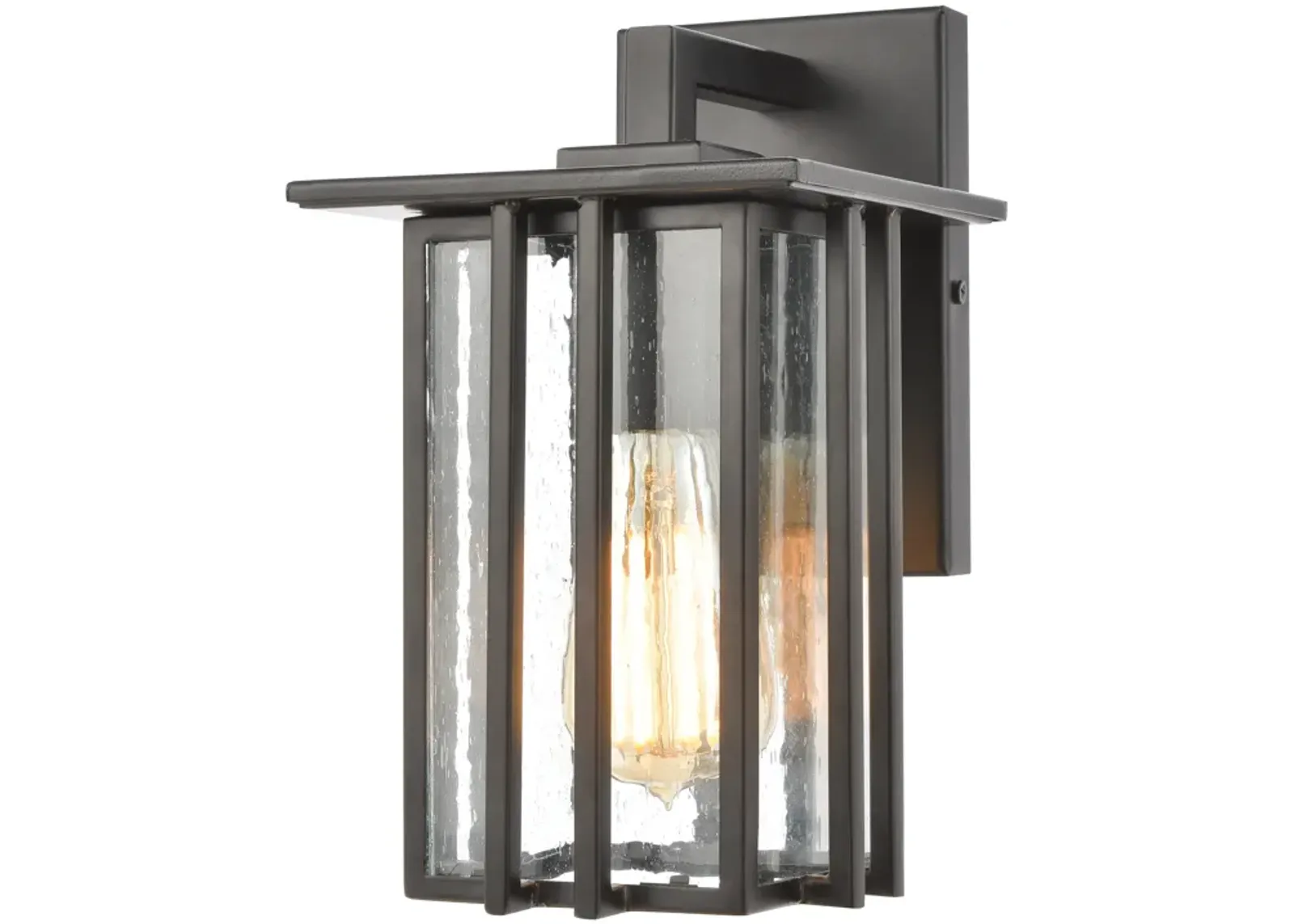 Radnor 10" High 1-Light Outdoor Sconce - Matte Black